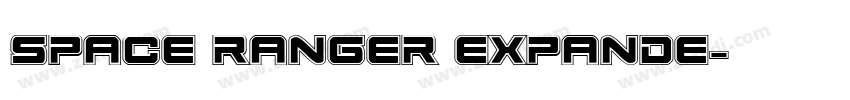 space ranger expande字体转换